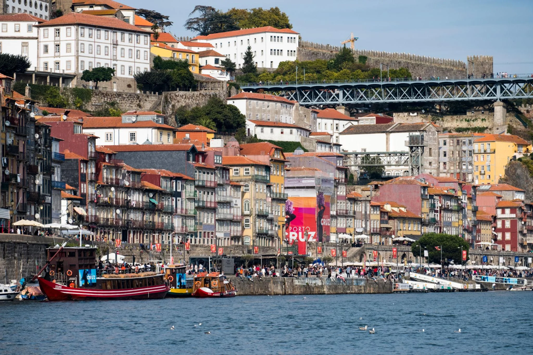 Ribeira do Porto vista de Gaia