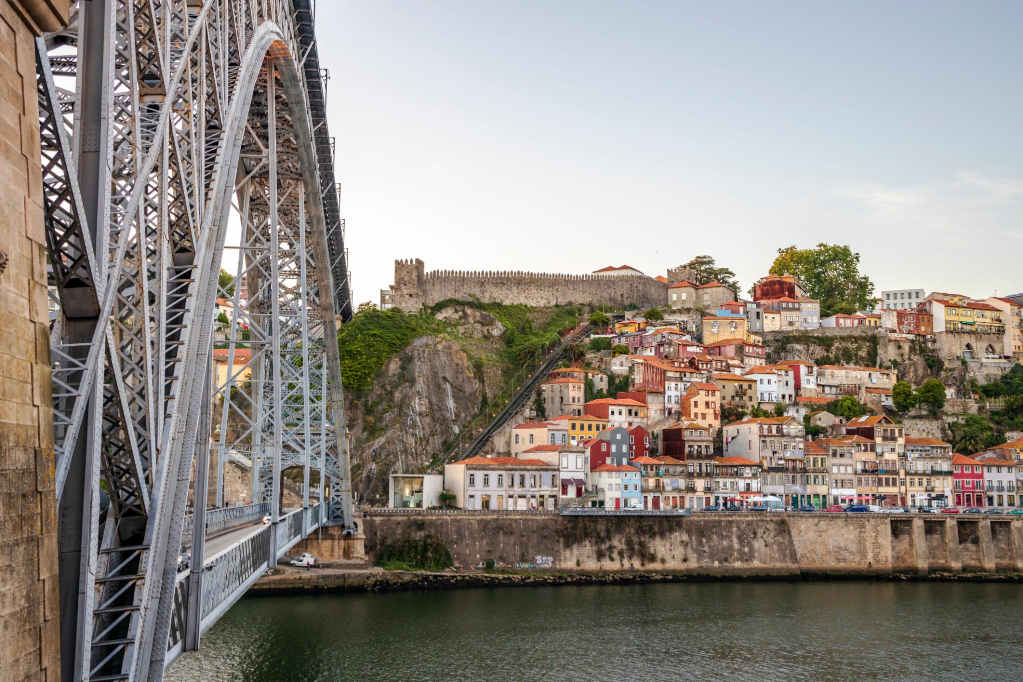Ponte Dom Luís — vista do tabuleiro inferior