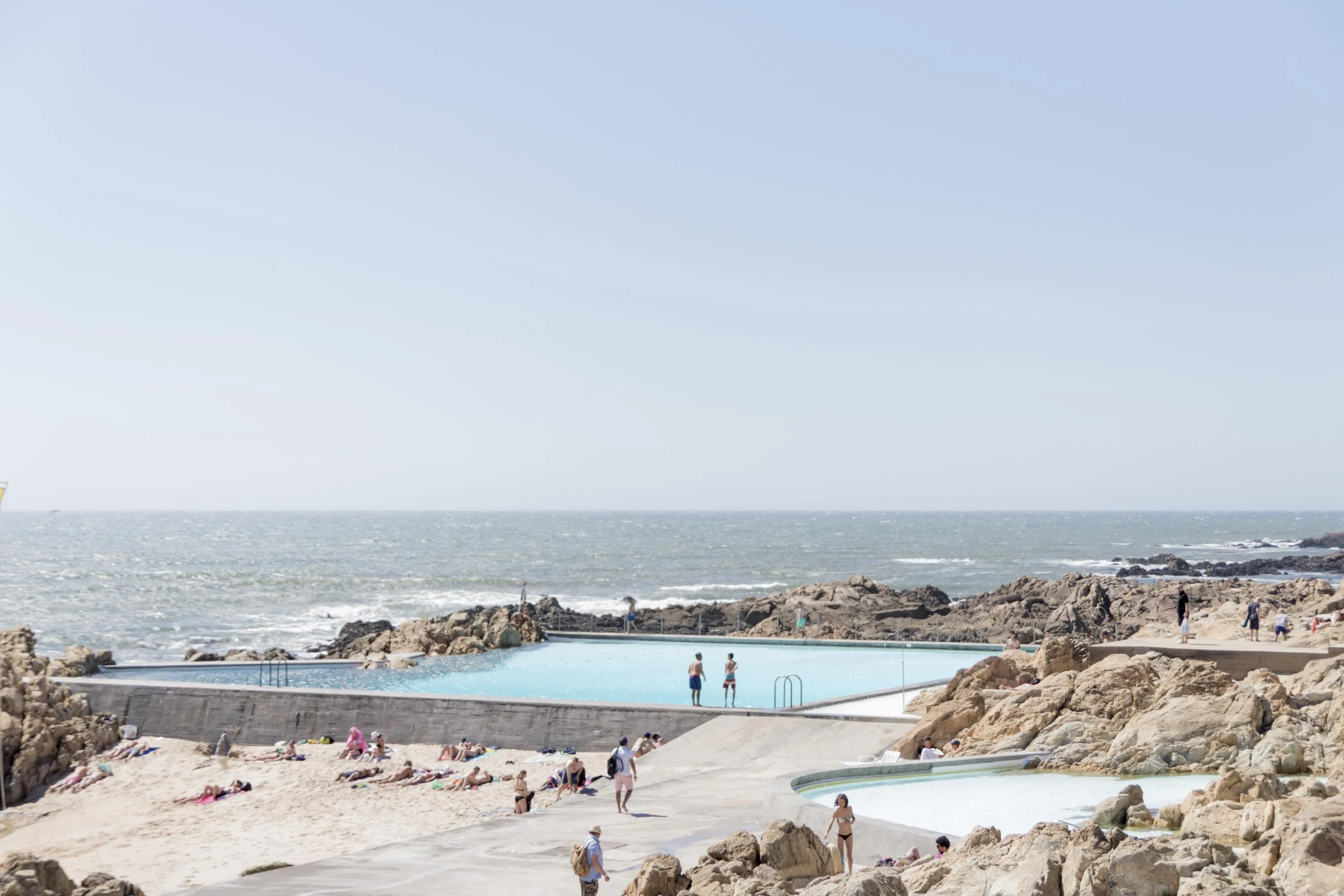 Piscina das Marés de Álvaro Siza Vieira em Leça da Palmeira